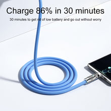 Load image into Gallery viewer, Mech Series 6A 120W USB to 8 Pin 180-degree Metal Plug Fast Charging Cable, Length: 1.2m