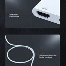Load image into Gallery viewer, 7565M 8 Pin to 2K HDMI + 8 Pin Port HD Video Converter, 7565M
