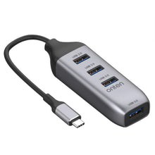 Load image into Gallery viewer, Onten 95118U 4 in 1 USB-C / Type-C to 4 USB 3.0 Ports Multifunctional HUB Converter Docking Station, 95118U