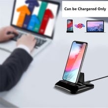 Load image into Gallery viewer, XBX-02 3 in 1 8 Pin + USB-C / Type-C + Micro USB Plug Magnetic Charging Base