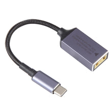 Load image into Gallery viewer, USB-C / Type-C Male to Square Plug Female Nylon Braided Adapter Cable for Lenovo, Square Port