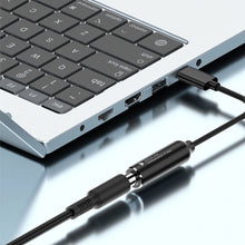 Load image into Gallery viewer, USB-C / Type-C Male to Square Plug Female Nylon Braided Adapter Cable for Lenovo, Square Port