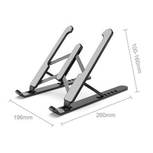 Load image into Gallery viewer, Laptop Stand Desktop Raise Bracket Cooling Base Lifting Holder Foldable, Pro-8