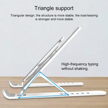 Load image into Gallery viewer, Laptop Stand Desktop Raise Bracket Cooling Base Lifting Holder Foldable, Pro-8