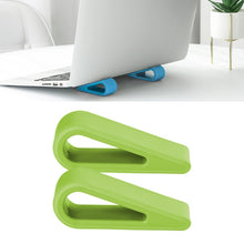 Load image into Gallery viewer, 2 PCS Simple Notebook Computer Bracket Adjustable Height Increase Heat Dissipation Base Pad Holder