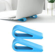 Load image into Gallery viewer, 2 PCS Simple Notebook Computer Bracket Adjustable Height Increase Heat Dissipation Base Pad Holder
