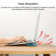 Load image into Gallery viewer, 2 PCS Simple Notebook Computer Bracket Adjustable Height Increase Heat Dissipation Base Pad Holder