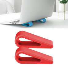 Load image into Gallery viewer, 2 PCS Simple Notebook Computer Bracket Adjustable Height Increase Heat Dissipation Base Pad Holder