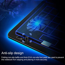 Load image into Gallery viewer, ICE COOREL Notebook Computer Base Silent Six-fan Cooling Holder Heat Sink, Style: Ordinary, Style: Ordinary