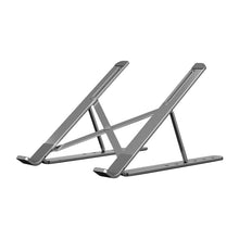 Load image into Gallery viewer, Portable Adjustable Laptop Stand Desktop Lifting Height Increase Rack Folding Heat Dissipation Holder, Style: Ordinary, Style: Ordinary(Grey), Style: Ordinary(Silver)