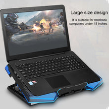 Load image into Gallery viewer, dual USB Ports Five-core Radiator Notebook Computer  Holder