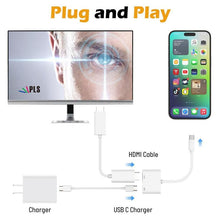 Load image into Gallery viewer, USB-C/Type-C to HDMI+USB-C/Type-C Video Converter, Type-C 4K/30HZ