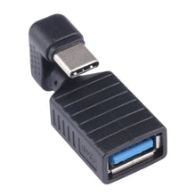 Load image into Gallery viewer, USB-C / Type-C Male to USB 3.0 Female U-shaped Elbow OTG Adapter, Type-C to USB 3.0