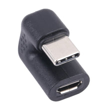 Load image into Gallery viewer, U-shaped USB-C / Type-C Male to Micro USB Female Adapter, Type-C to Micro USB