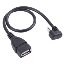 Load image into Gallery viewer, U-shaped Micro USB Male to USB 2.0 Female OTG Data Cable, Micro USB to USB 2.0