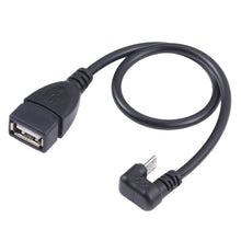 Load image into Gallery viewer, U-shaped Micro USB Male to USB 2.0 Female OTG Data Cable, Micro USB to USB 2.0