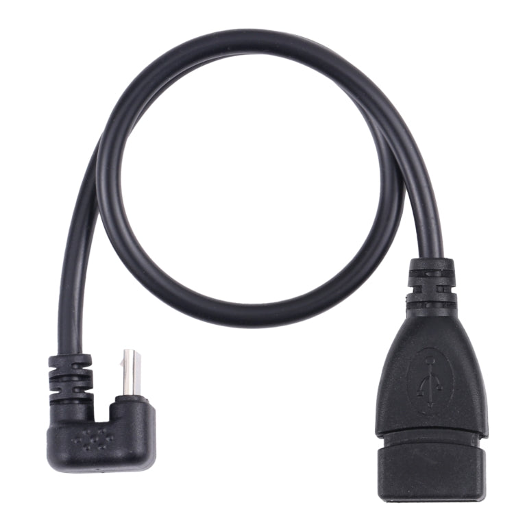 U-shaped Micro USB Male to USB 2.0 Female OTG Data Cable, Micro USB to USB 2.0