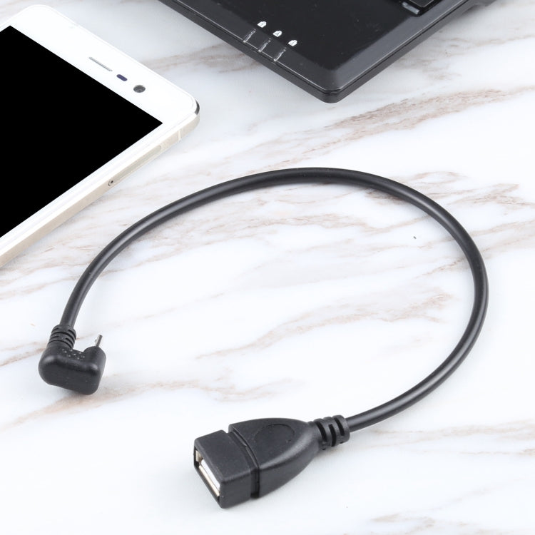 U-shaped Micro USB Male to USB 2.0 Female OTG Data Cable, Micro USB to USB 2.0