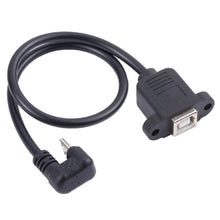 Load image into Gallery viewer, Micro USB Male to B-type Square Print Port Female Connector Cable, Micro USB to B-type Square