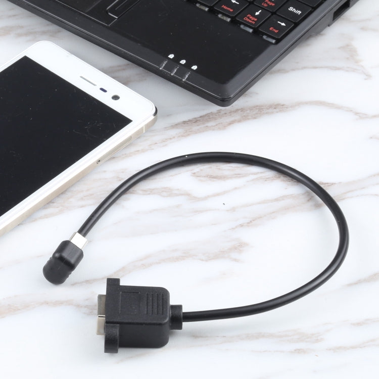 Micro USB Male to B-type Square Print Port Female Connector Cable, Micro USB to B-type Square