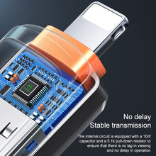 Load image into Gallery viewer, MCDODO USB 3.0 Female to 8 Pin Male OTG Converter USB Flash Disk
