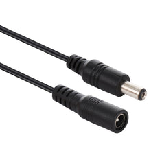 Load image into Gallery viewer, 1m 22AWG 5.5 x 2.1mm Female to Male DC Power Supply Plug Extension Cable for Laptop, 1m 5.5 x 2.1mm