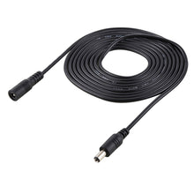 Load image into Gallery viewer, 2m 22AWG 5.5 x 2.1mm Female to Male DC Power Supply Plug Extension Cable for Laptop, 2m 5.5 x 2.1mm