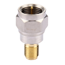 Load image into Gallery viewer, 2 PCS F Male to SMA Female Connector, 2Pcs F Male to SMA Female