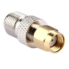 Load image into Gallery viewer, 2 PCS F Female to RP-SMA Male Connector, 2Pcs F Female to RP-SMA Male