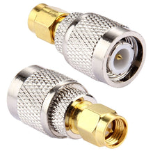 Load image into Gallery viewer, 2 PCS TNC Male to SMA Male Connector, 2PCS TNC Male to SMA Male