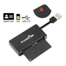 Load image into Gallery viewer, ROCKETEK SCR3 CAC ID SIM Chip Smart Card Reader, SCR3
