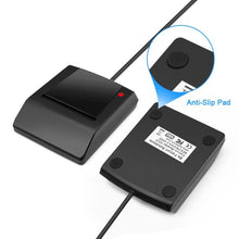 Load image into Gallery viewer, ROCKETEK RT-SCR4 CAC IC SIM Chip Smart Card Reader, RT-SCR4