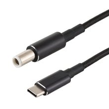 Load image into Gallery viewer, PD 100W 7.4 x 0.6mm Male to USB-C / Type-C Male Nylon Weave Power Charge Cable for Dell, Cable Length: 1.7m, 7.4 x 0.6mm for Dell