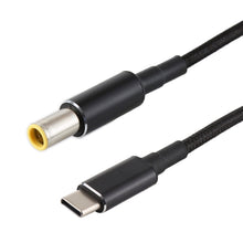 Load image into Gallery viewer, PD 100W 7.9 x 5.0mm Male to USB-C / Type-C Male Nylon Weave Power Charge Cable, Cable Length: 1.7m, 7.9x5.0mm to Type-C