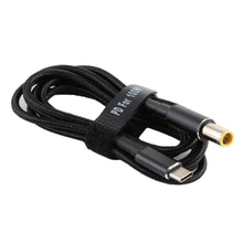 Load image into Gallery viewer, PD 100W 7.9 x 5.0mm Male to USB-C / Type-C Male Nylon Weave Power Charge Cable, Cable Length: 1.7m, 7.9x5.0mm to Type-C
