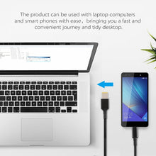 Load image into Gallery viewer, 100W Big Square Male to USB-C / Type-C Male Nylon Weave Power Charge Cable for Lenovo, Cable Length: 1.7m, Big Square to Type-C