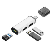 Load image into Gallery viewer, ADS-302C 3 In 1 Multi-function Type-C / USB-C HUB Docking Station, ADS-302C