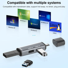 Load image into Gallery viewer, ADS-302C 3 In 1 Multi-function Type-C / USB-C HUB Docking Station, ADS-302C