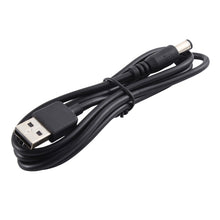 Load image into Gallery viewer, 3A USB to 5.5 x 2.1mm DC Power Plug Cable, Length: 1m, USB to DC 5.5x2.1mm
