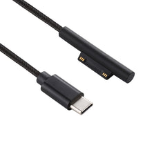 Load image into Gallery viewer, USB-C / Type-C to 6 Pin Nylon Male Power Cable for Microsoft Surface Pro 3 / 4 / 5 / 6 Laptop Adapter, Cable Length: 1.5m, for Microsoft Surface Pro 3 / 4 / 5 / 6