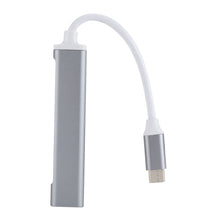 Load image into Gallery viewer, C809 USB 3.0 x 1 + USB 2.0 x 3 to USB-C / Type-C Multi-function Splitter HUB Adapter, C809