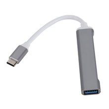 Load image into Gallery viewer, C809 USB 3.0 x 1 + USB 2.0 x 3 to USB-C / Type-C Multi-function Splitter HUB Adapter, C809