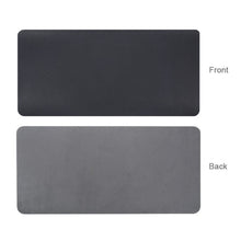 Load image into Gallery viewer, BUBM Multifunction Super Large Non-slip PU Leather Single-sided Mouse Pad Office Desk Mat, Size: 60 x 30cm, 60 x 30cm