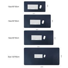 Load image into Gallery viewer, BUBM Multifunction Super Large Non-slip PU Leather Single-sided Mouse Pad Office Desk Mat, Size: 60 x 30cm, 60 x 30cm