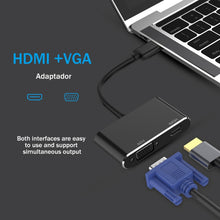 Load image into Gallery viewer, 2 in 1 USB 3.0 to HDMI + VGA Adapter