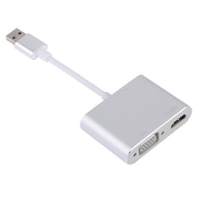 Load image into Gallery viewer, 2 in 1 USB 3.0 to HDMI + VGA Adapter