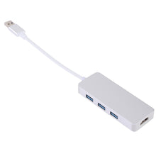 Load image into Gallery viewer, 4 in 1 USB 3.0 to 3 x USB 3.0 + HDMI Adapter
