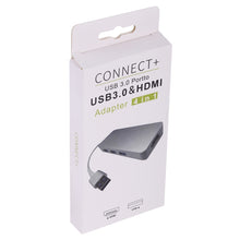 Load image into Gallery viewer, 4 in 1 USB 3.0 to 3 x USB 3.0 + HDMI Adapter
