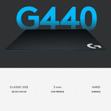 Load image into Gallery viewer, Logitech G440 Hard E-sport Gaming Mouse Pad, Size: 34 x 28cm, G440 Hard