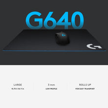 Load image into Gallery viewer, Logitech G640 Cloth Soft E-sport Gaming Mouse Pad, Size: 46 x 40cm, G640 Cloth Soft